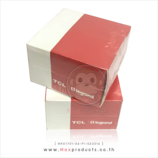 Post IT TCL Legrand สีแดง ขนาด 8 x 8 cm รหัส MAX1701-04-PI-043014