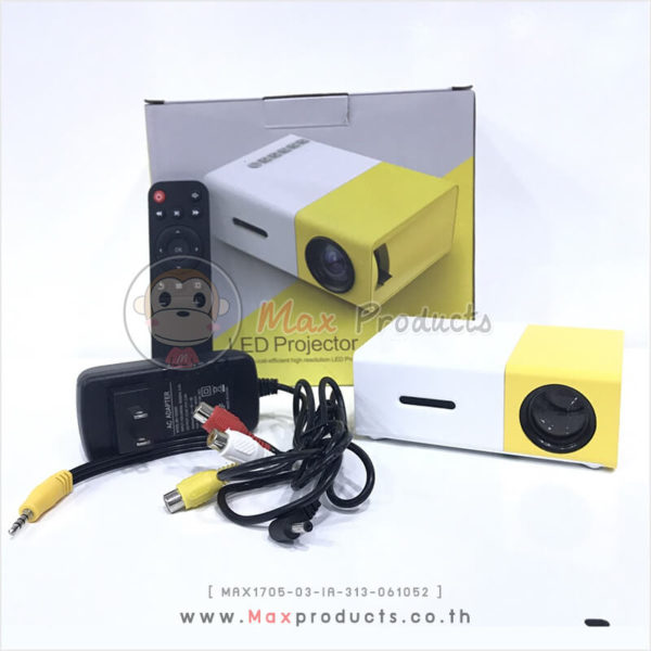 LED Projector สีเหลือง ขนาด 4.7 x 12.6 cm MAX1705-03-IA-313-061052