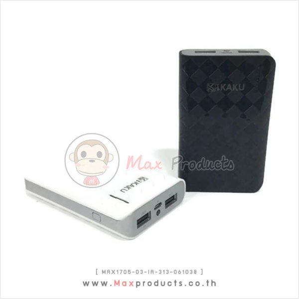 PowerBank Ikaku (จอดิจิตอล) สีดำ , ขาว MAX1705-03-IA-313-061038