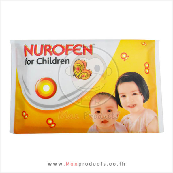 ทิชชู่ซอง พรีเมี่ยม พิมพ์ Logo - Nurofen For Children
