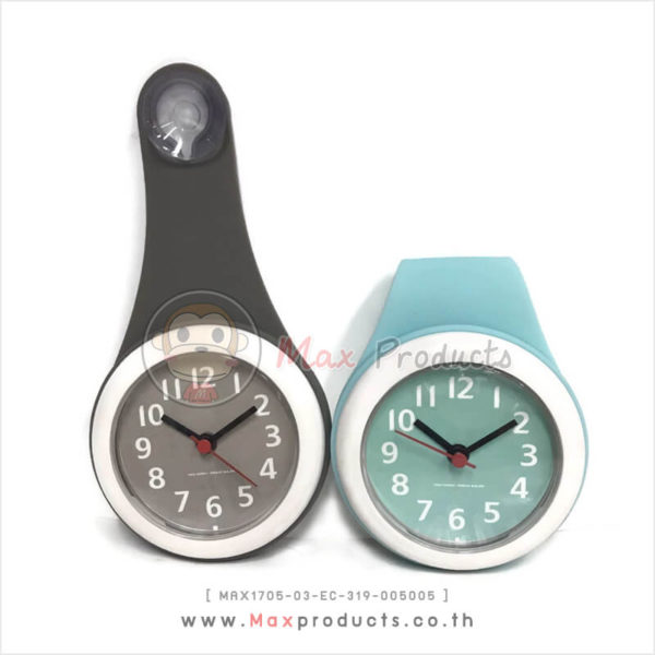 นาฬิกา สุญญากาศ สี เทา,ฟ้า ขนาด 10 x 11 cm MAX1705-03-EC-319-005005
