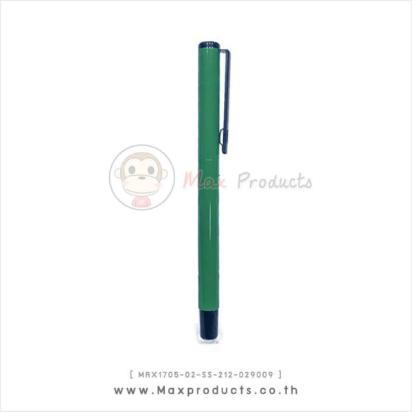 ปากกาเหล็ก สีเขียว รหัส MAX1705-02-SS-212-029009