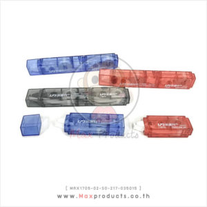 ลิขวิิดเทป (สีใส+ตัวต่อ) สีแดง , ดำ , น้ำเงิน MAX1705-02-SO-217-035015
