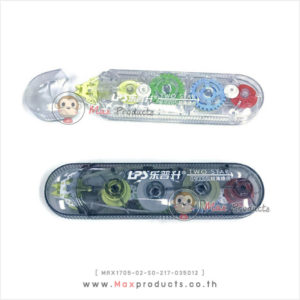 ลิขวิิดเทป (สีใส+ทรงรี) สีใส , ดำ MAX1705-02-SO-217-035012