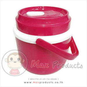 กระติกน้ำทรงกลม สี ชมพู MAX1710-01-CP-114-08008