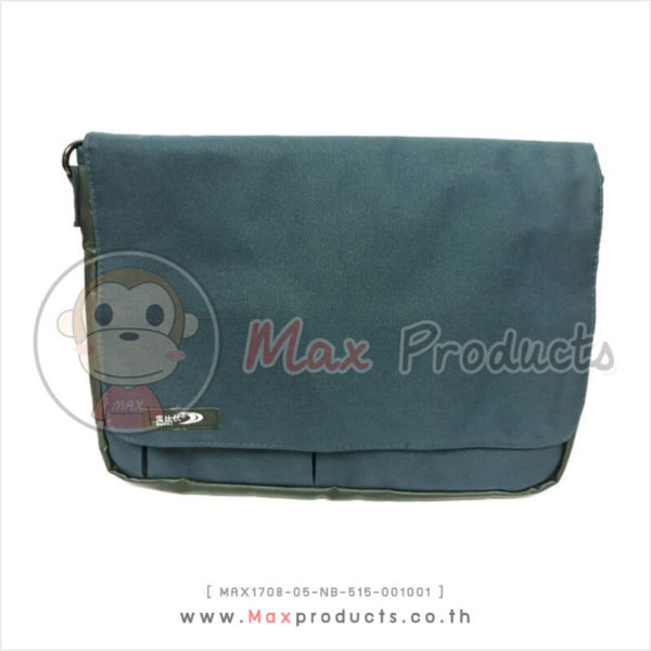 กระเป๋าใส่ Note Book พรีเมี่ยม สีกรม MAX1708-05-NB-515-001001