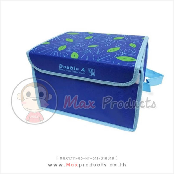 กล่องใส่ของอเนกประสงค์พับได้ สีน้ำเงิน MAX1711-06-HT-611-010010