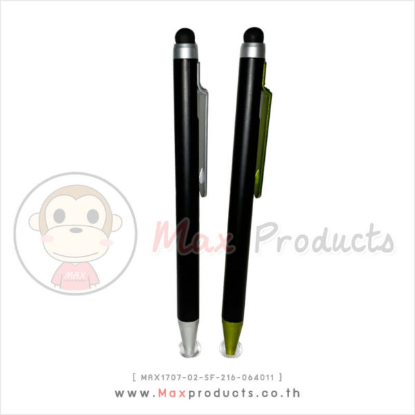 ปากกา 2 in 1 พรีเมี่ยม หัวทัชสกรีน MAX1707-02-SF-216-064011