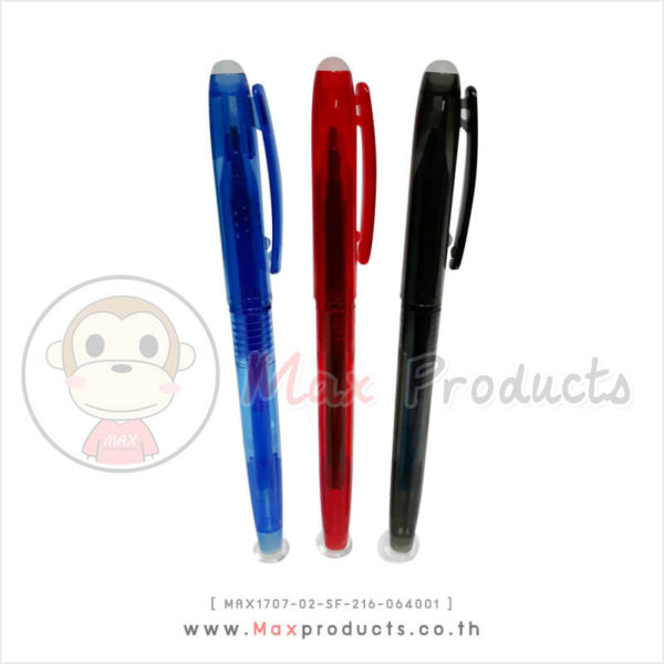 ปากกา 3 in 1 พรีเมี่ยม ปลายทัชสกรีน หัวลบได้ MAX1707-02-SF-216-064001