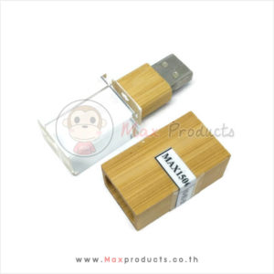 USB flash drive พรีเมี่ยมอะคลิลิค ฝาปิดไม้