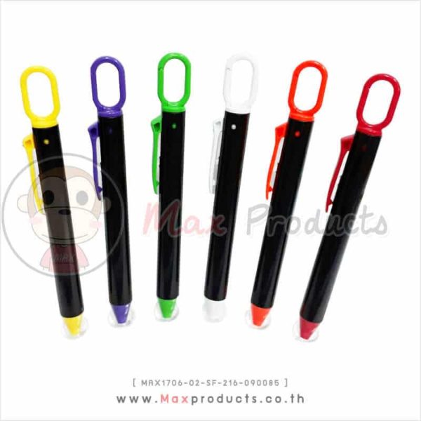 ปากกา CC พรีเมี่ยม มีตัวคล้องหัวปากกา (090085) (1)