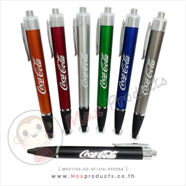 ปากกา Cola พรีเมี่ยม มีไฟฉาย ทัชสกรีนได้ (090054)