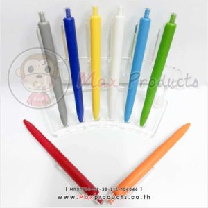 ปากกาลูกลื่น พรีเมี่ยม แท่งสีล้วน (104046)