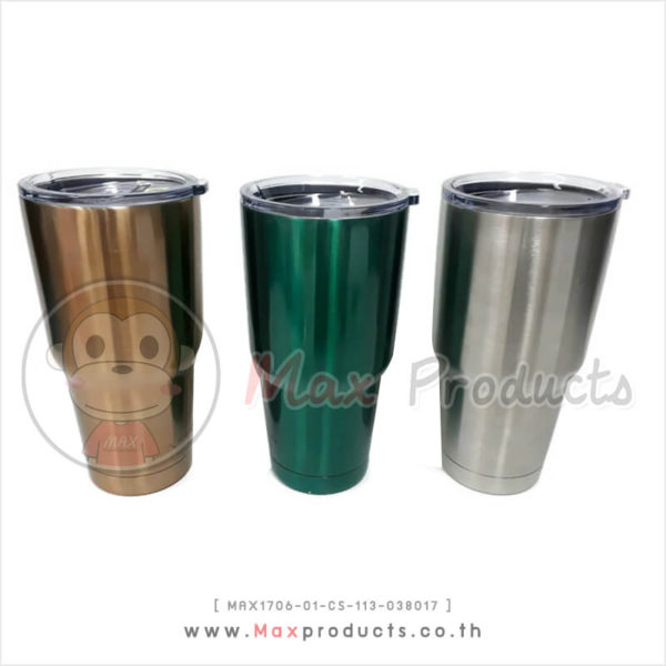 แก้วเยติ พรีเมี่ยม (YETI RAMBLER) สีพื้น MAX1706-01-CS-113-038017