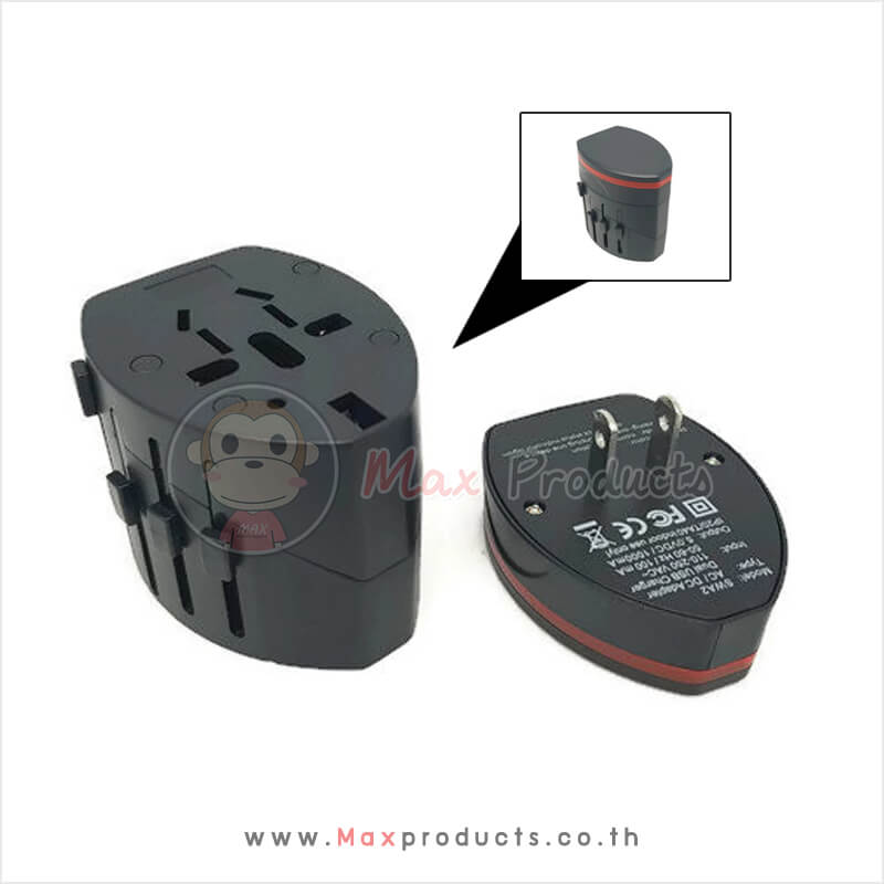 Universal Plug พรีเมี่ยม ทรงเตารีด ด้านบนถอดออกจากกันได้ - สินค้าพรี ...