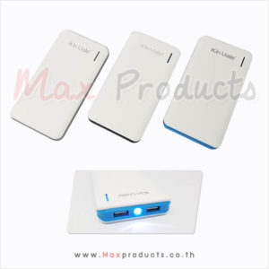 Power Bank พรีเมี่ยม 2 in 1 ความจุ 10,400 mAh