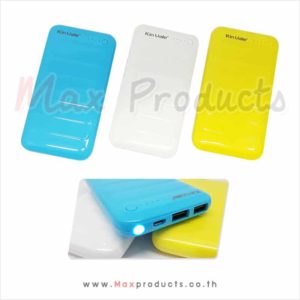 Power Bank พรีเมี่ยม ลายคลื่น ความจุ 11,000 mAh