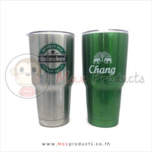 แก้วน้ำสแตนเลส Yeti พรีเมี่ยม 30 oz เก็บอุณหภูมิได้