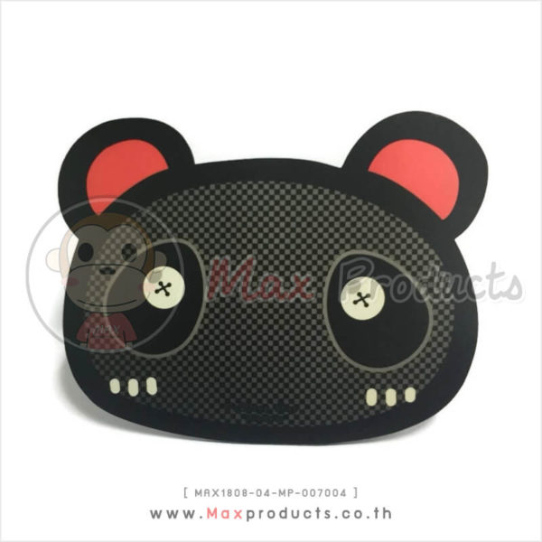 แผ่นรองเม้าส์ Premium Mouse Pad ลายหนูหูแดง (007004)
