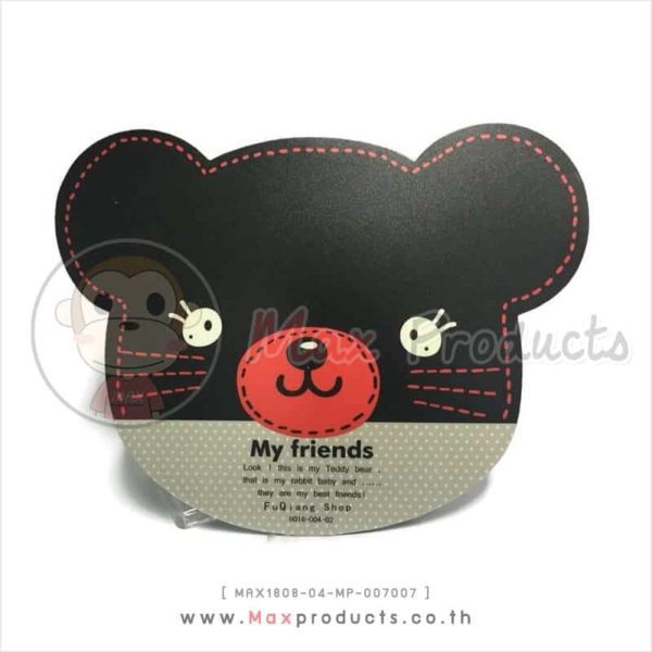 แผ่นรองเม้าส์ Premium Mouse Pad ลายแมว (007007)