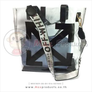 กระเป๋าอเนกประสงค์พลาสติกใส หนัง PVC (007003)