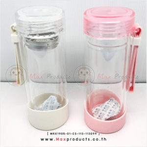 กระบอกน้ำดับเบิ้ล+กรอกชา 113099
