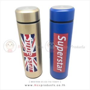 กระบอกน้ำสแตนเลส+ที่กรอกชา 113077
