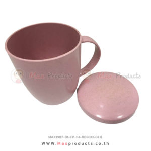 แก้วรักษ์โลกพร้อมฝา B03(03-01.1)