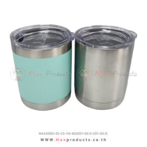 แก้วสแตนเลส Yeti 12 OZ ขนาดเล็กผิวเรียบ